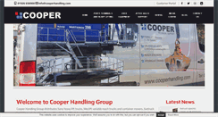 Desktop Screenshot of cooperhandling.com